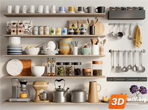 Kitchen accessories Skp Files 